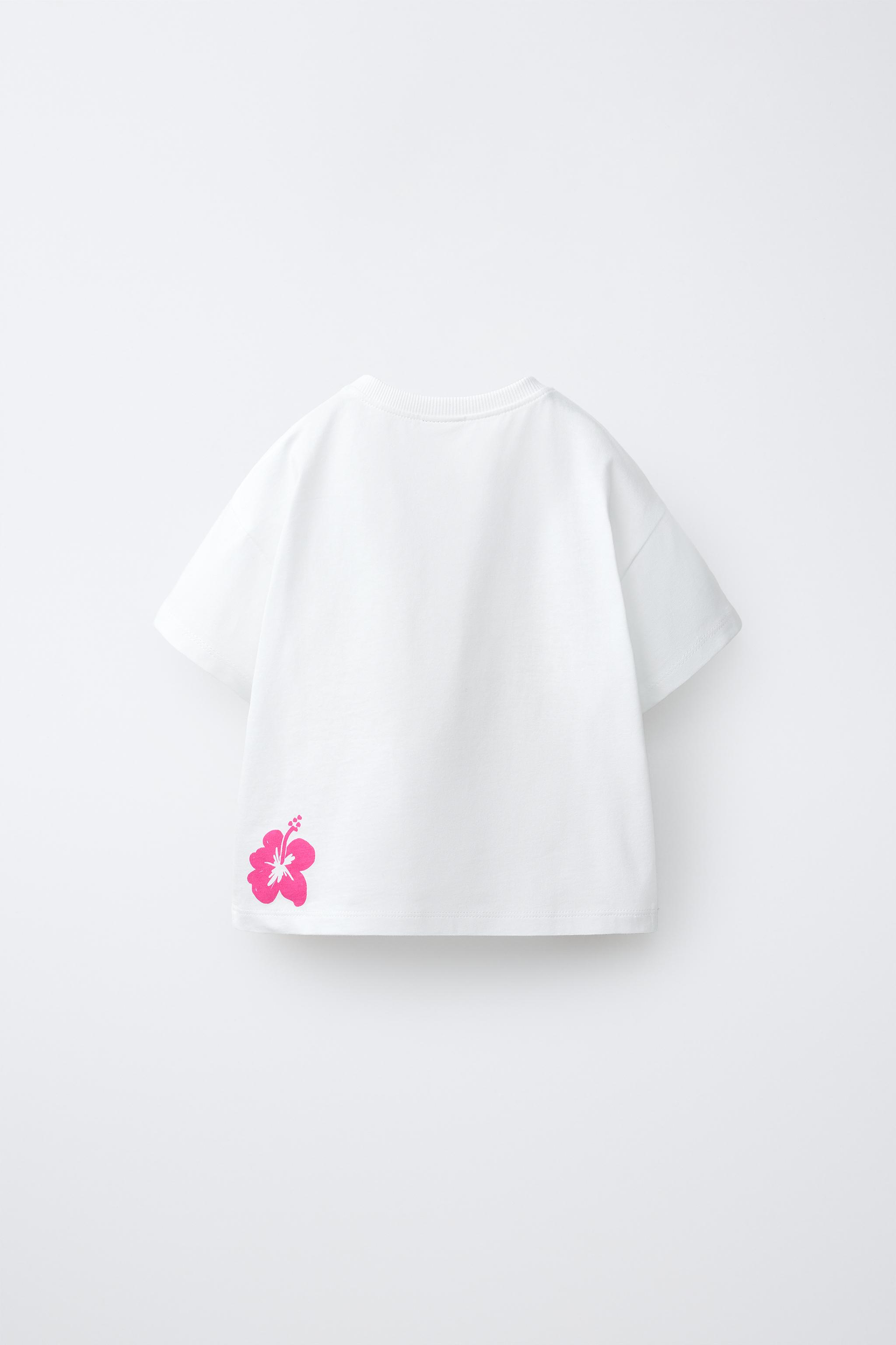 TROPICAL PRINT T-SHIRT